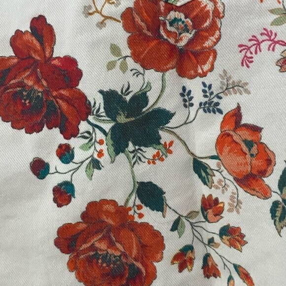 Denim Jacket with Floral Print - Picture 14 of 14